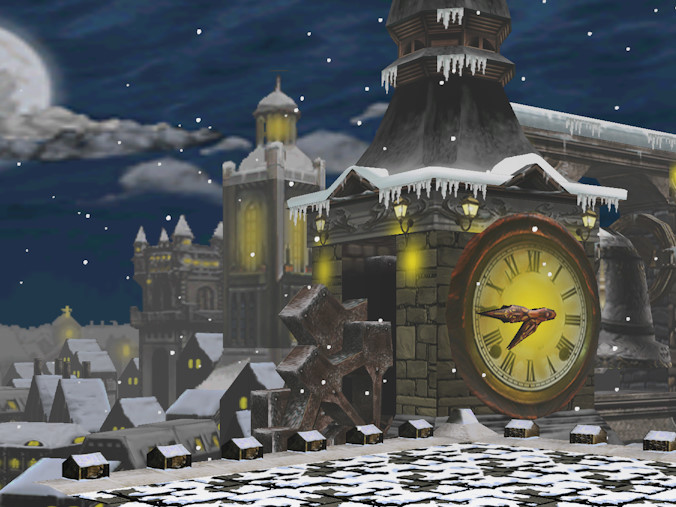 Snowy Night Tower-Thumbnail